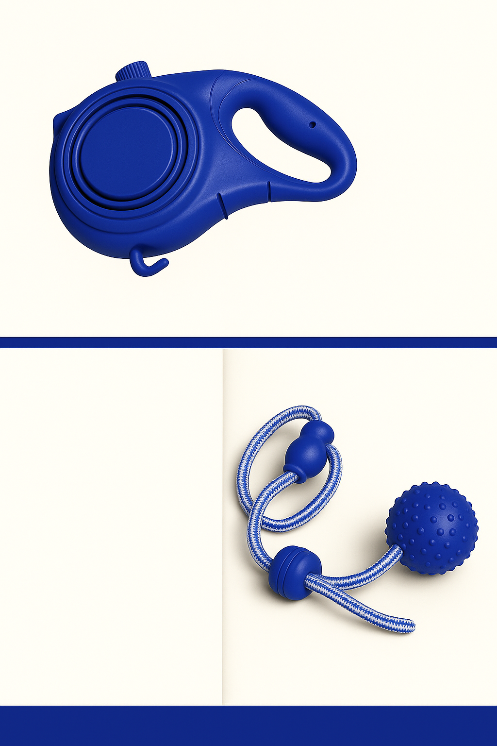 FloofyHydro All-in-One Leash with Built-in Water Bottle & Bowl (Perfect for Walks, Hikes, & Road Trips